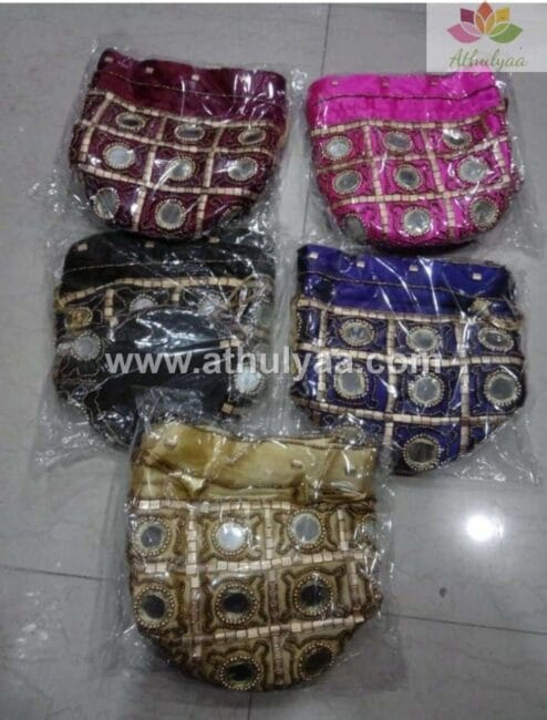 Mirror Work Bridal Potli
