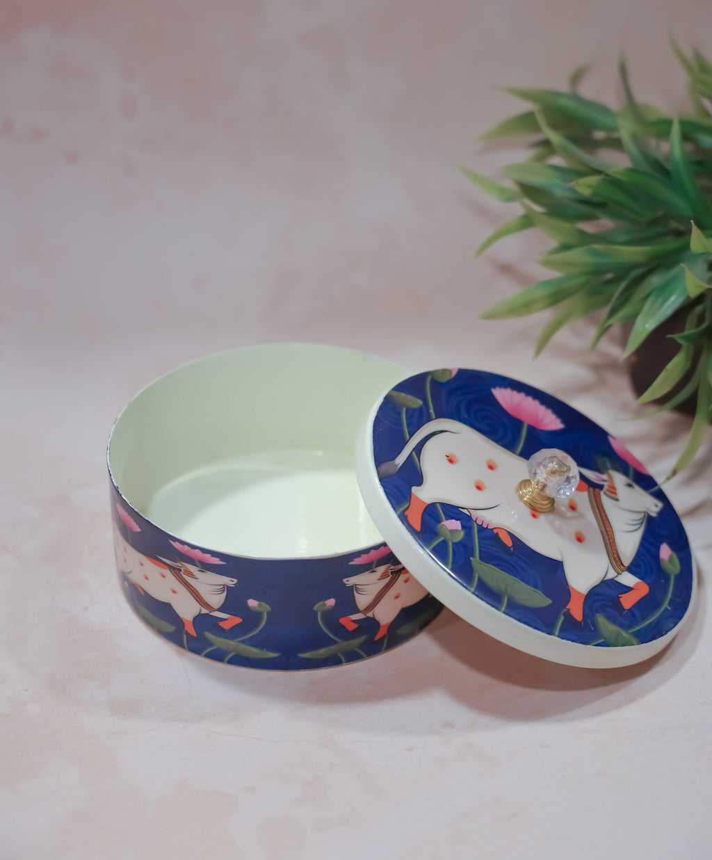 Pichwai art dry fruit box