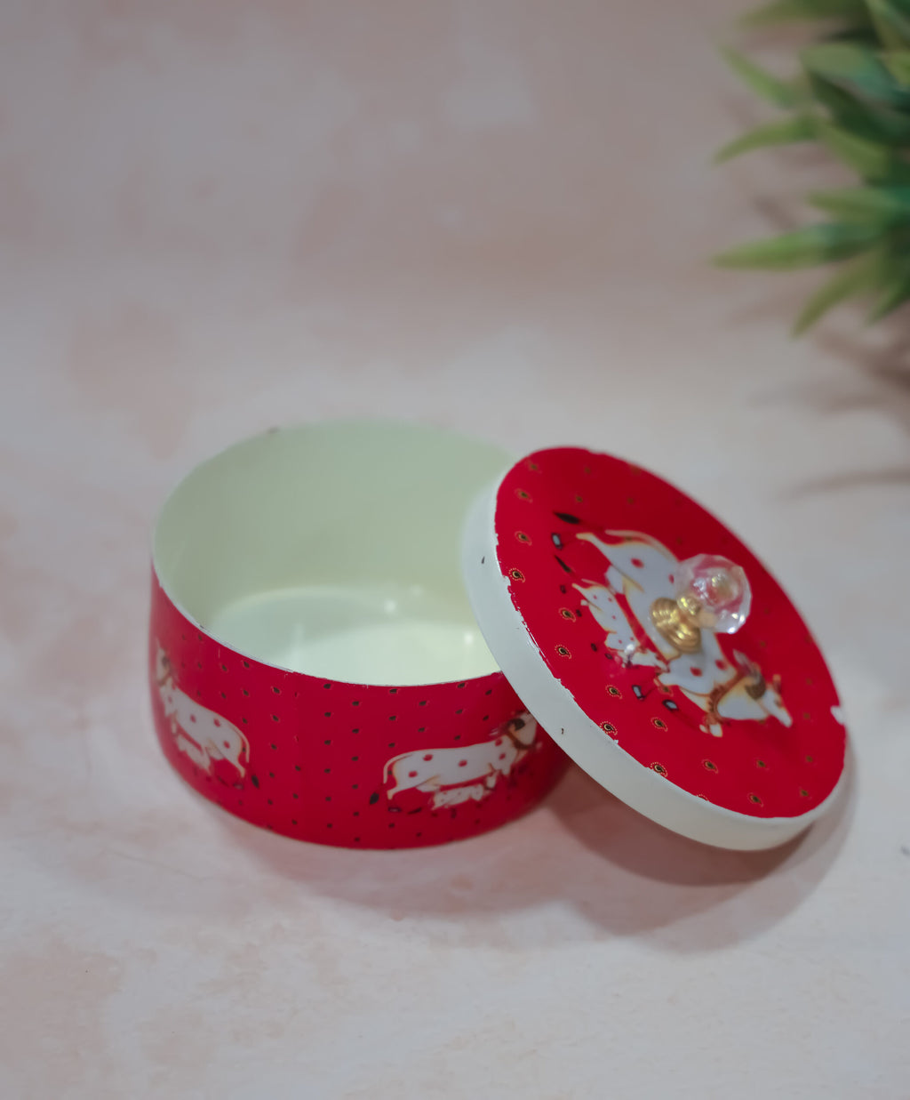 Pichwai art dry fruit box