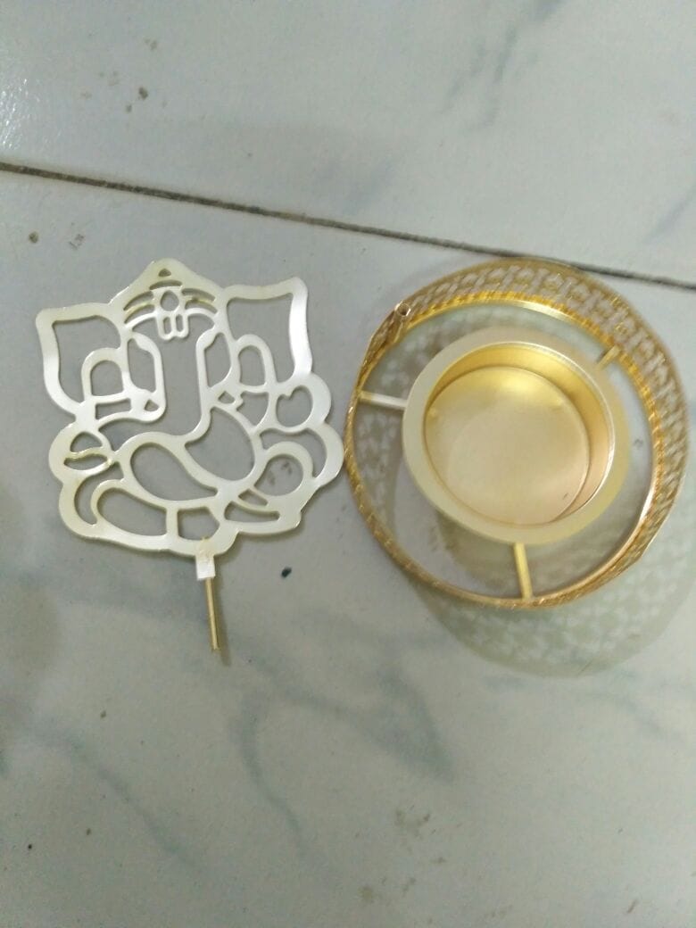 Ganesh Shadow Diya