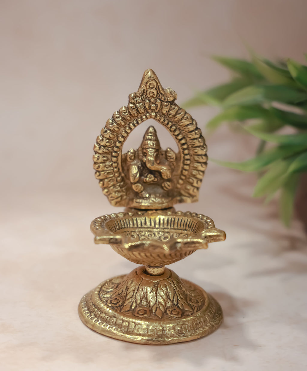 Ganesha Diya Oil Lamp