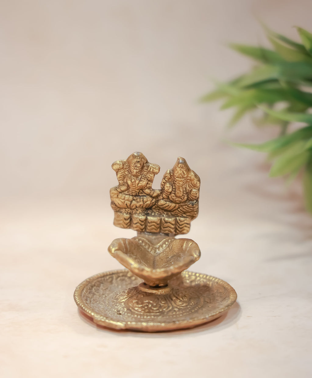 Lakshmi Ganesh Hand Diya