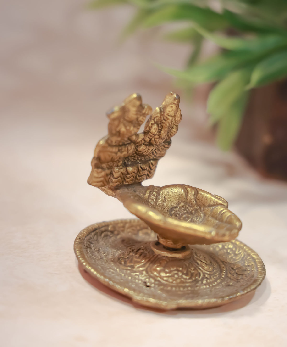 Lakshmi Ganesh Hand Diya