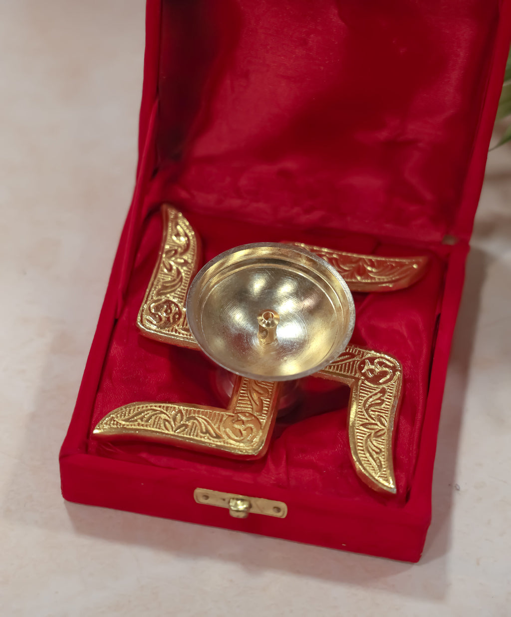 Swastik Diya in box
