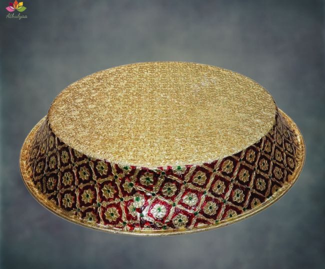 Meenakari Parat Plate