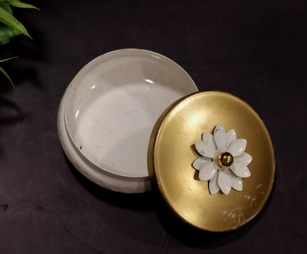 Polished metal box