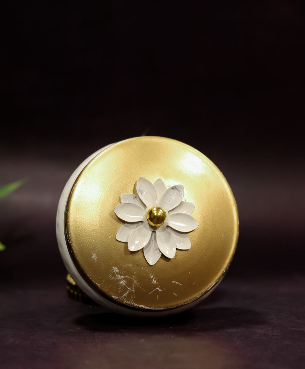 Polished metal box