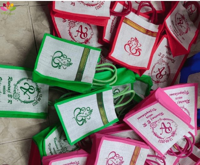 Printing charges on Jute Bags / fancy bags