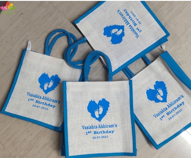 Printing charges on Jute Bags / fancy bags