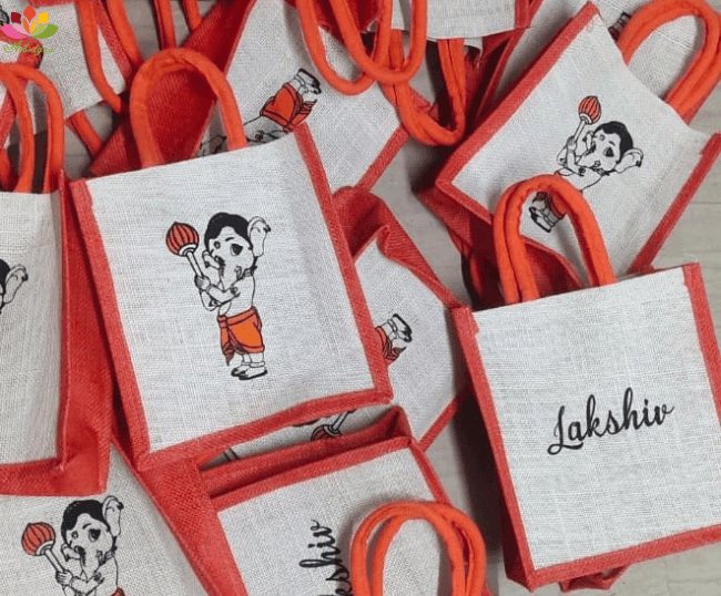 Printing charges on Jute Bags / fancy bags