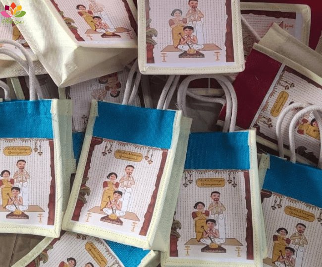 Printing charges on Jute Bags / fancy bags