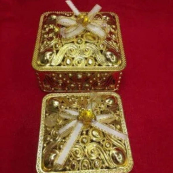 Kumkum Box – Golden