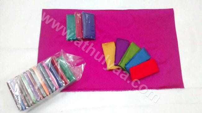 Silk Cotton Blouse Bits - Set of 25 Pieces