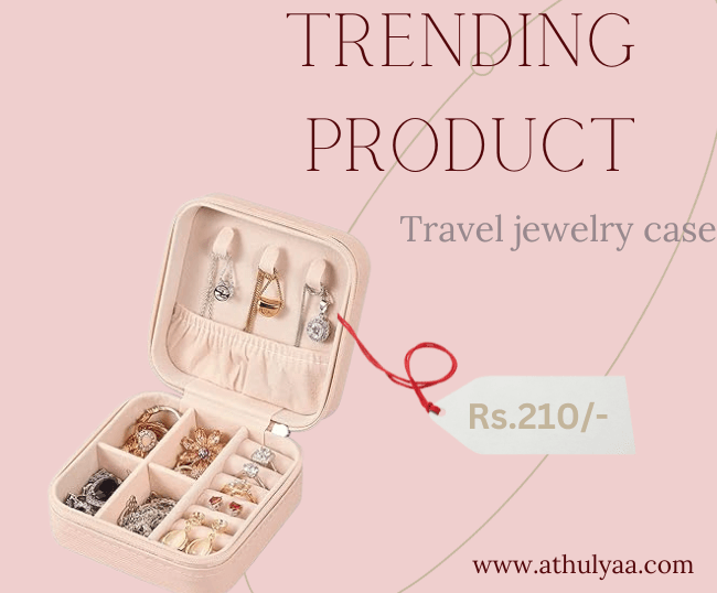 Travel jewellery case