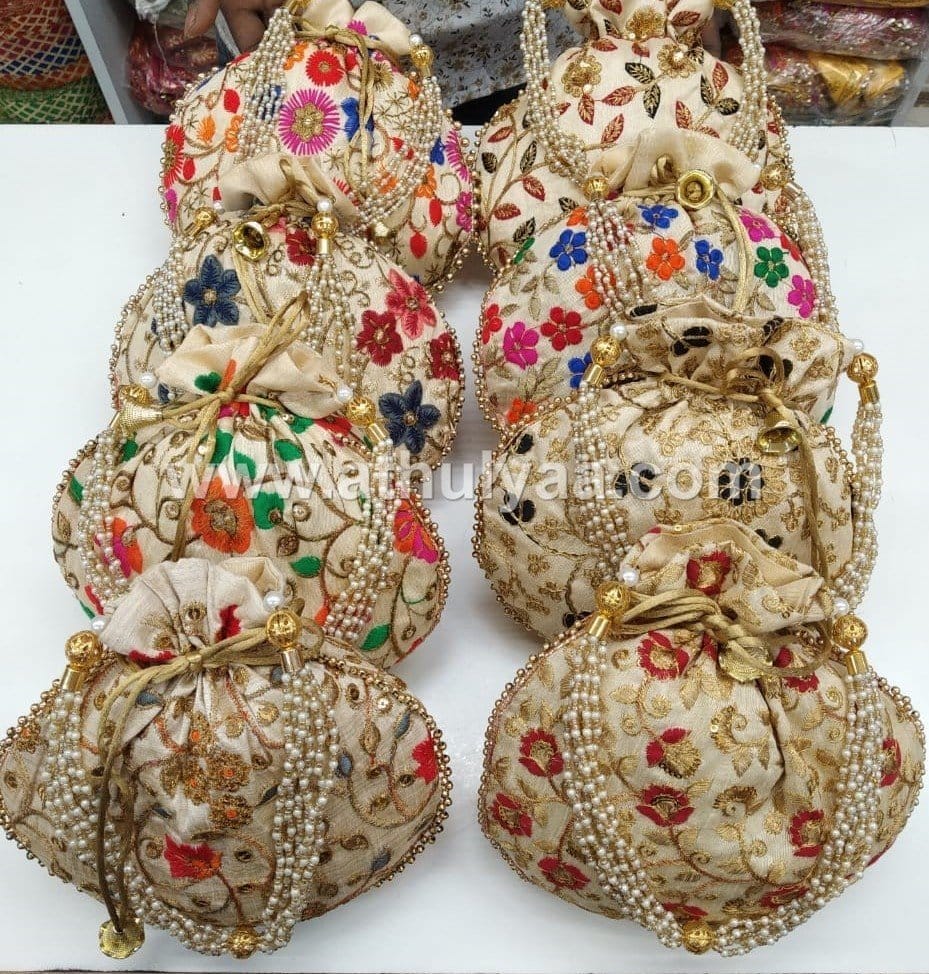 Hand Embroidered Potli