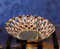 Peacock Dry fruit bowl-small