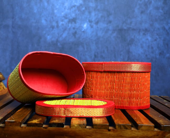 Kora Mat Oval Box