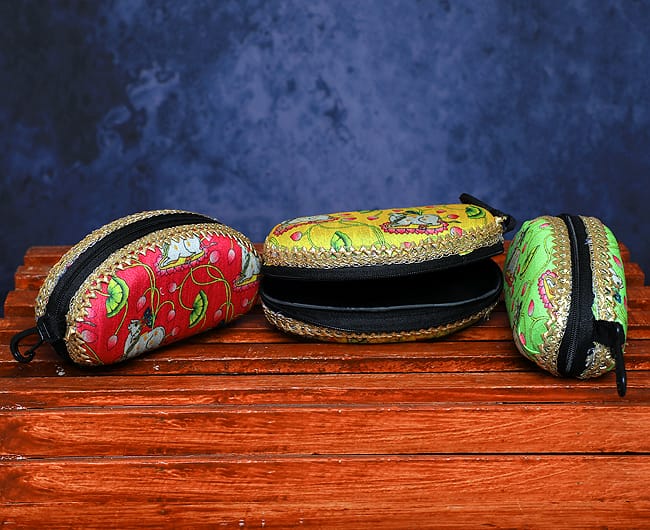 Pichwai Sun Glasses Cover for Mehendi gift