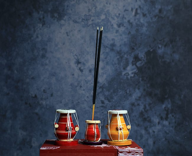 Wooden Tabla Agarbathi Stand BUY ONE GET ONE !!!