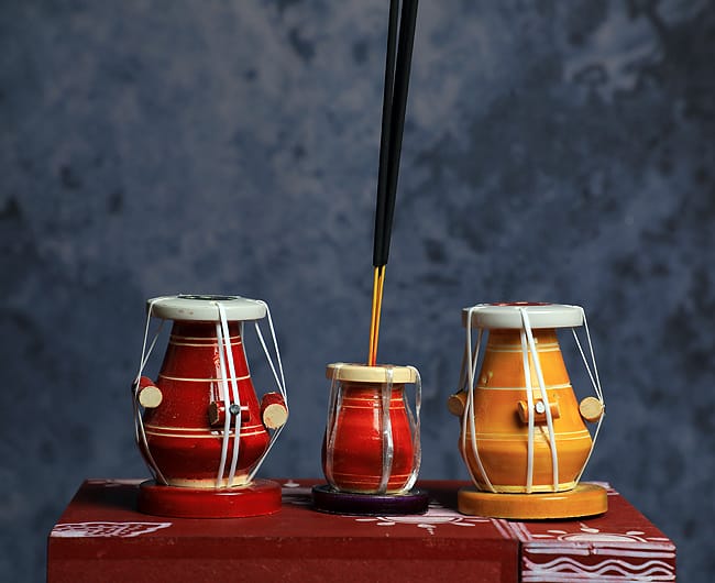 Wooden Tabla Agarbathi Stand BUY ONE GET ONE !!!