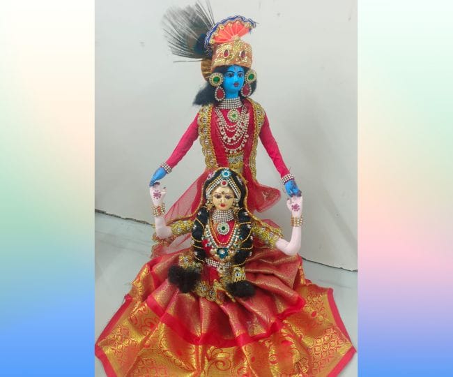 Dancing Radha Krishna Set