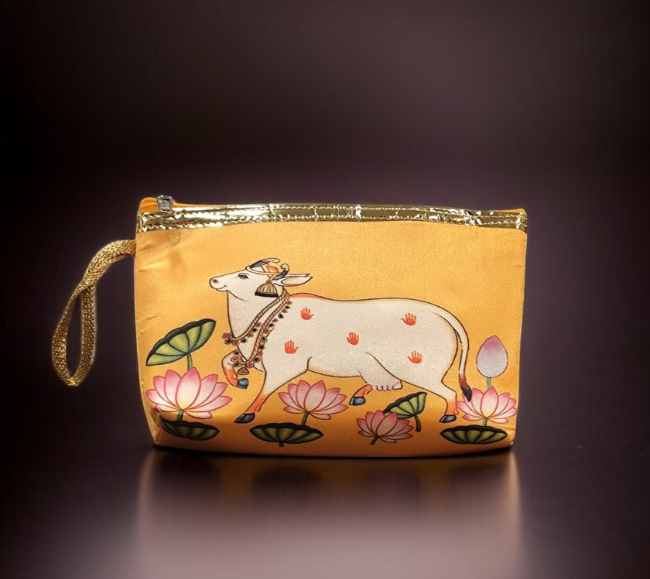 Pichwai cow purse
