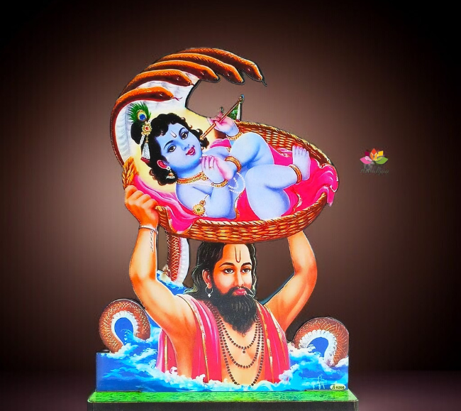 Krishna Leela Cutout