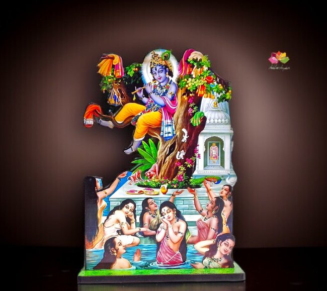 Krishna Leela Cutout