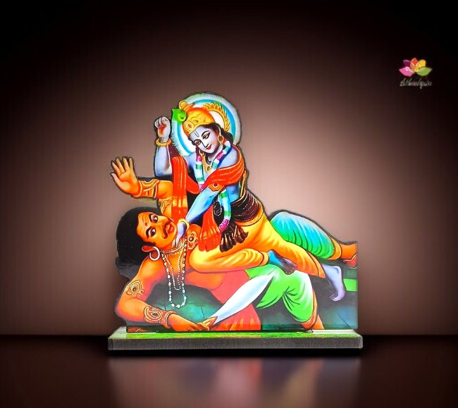 Krishna Leela Cutout
