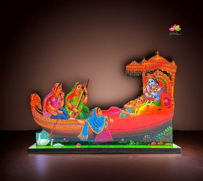 Krishna Leela Cutout