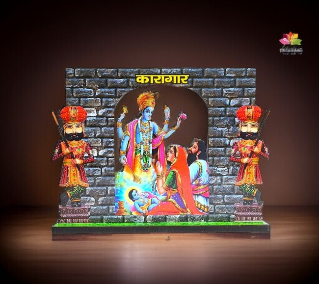 Krishna Leela Cutout