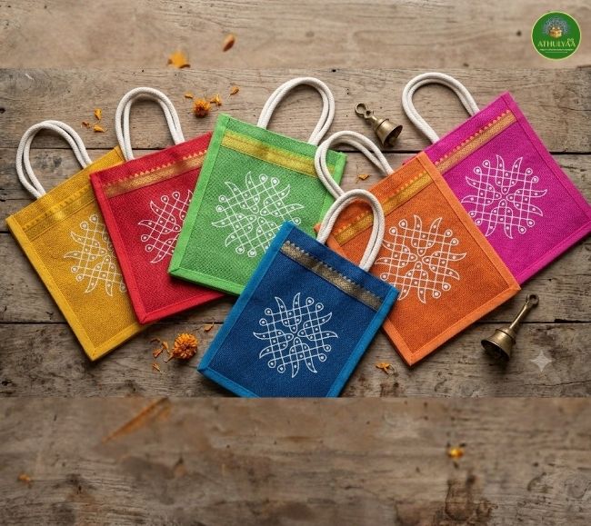 Economy Kolam jute bag