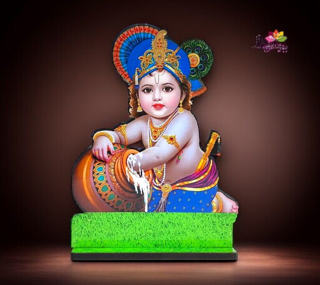 Krishna Leela Cutout