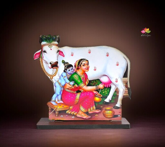 Krishna Leela Cutout