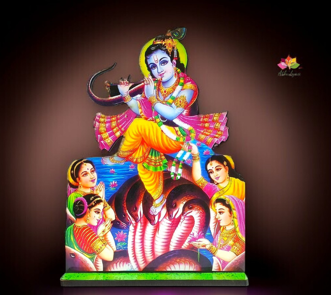 Krishna Leela Cutout