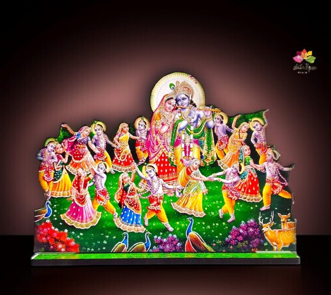 Krishna Leela Cutout