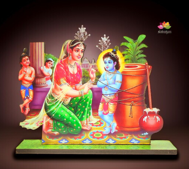 Krishna Leela Cutout