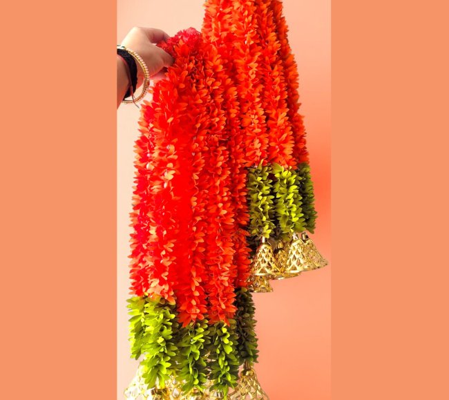 Gajra Hanging with Bells