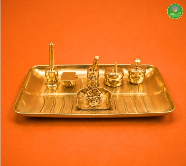 Brass Gowramma Set