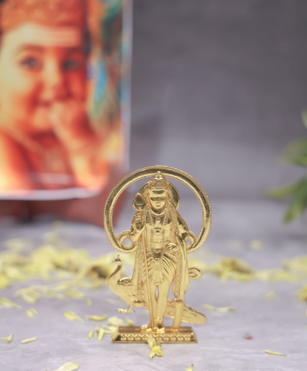 Two side Protective Murugan Idol