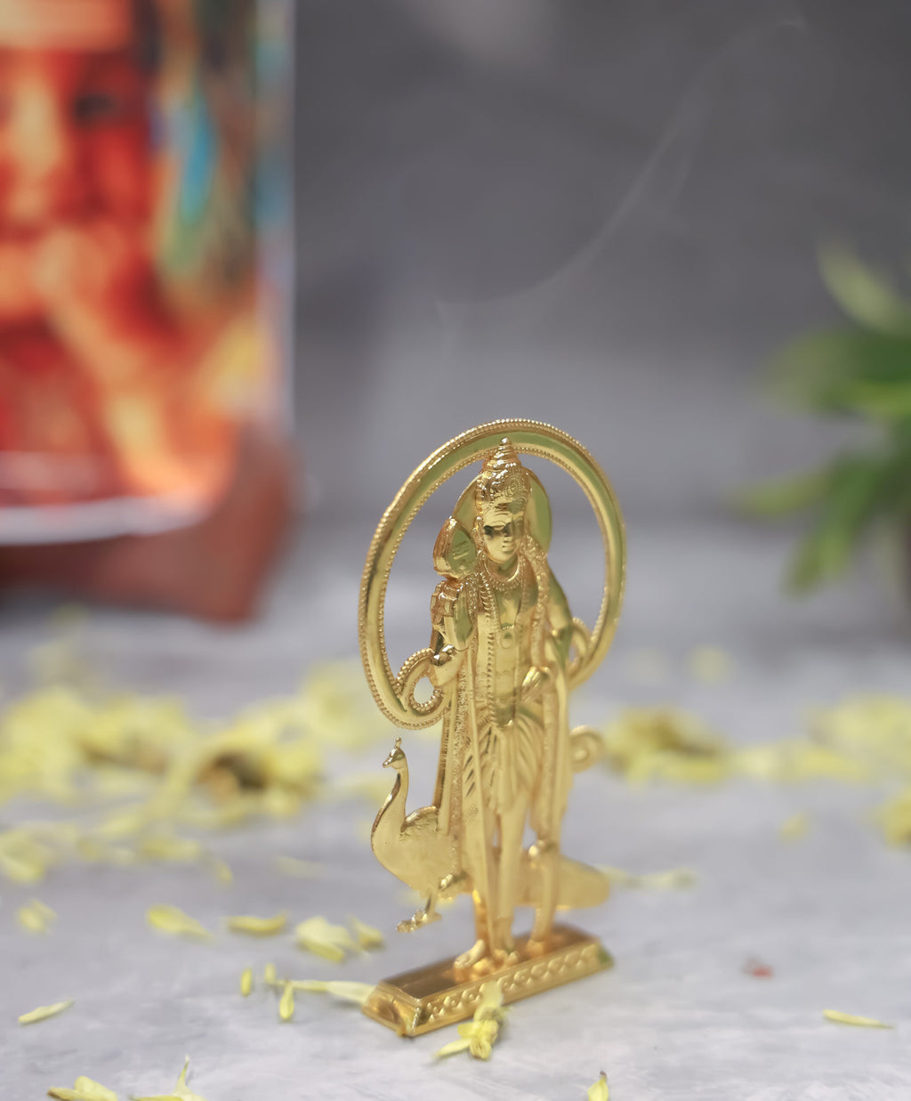 Two side Protective Murugan Idol