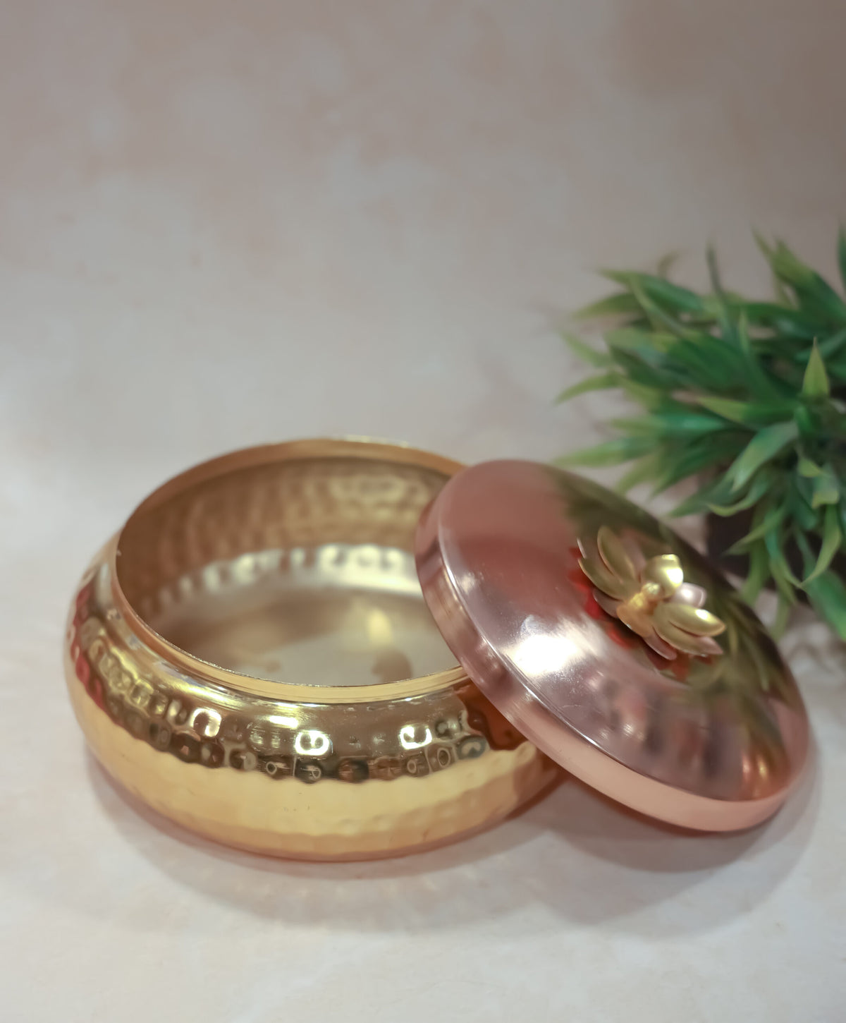 Metal Box Gold Finish - 50% OFF