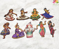 Dancer Fridge magnet -Set of 10