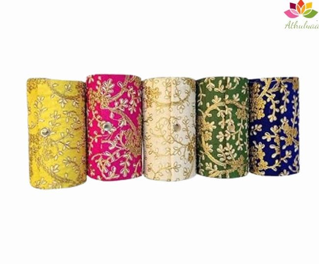 Embroidered Bangle Box-medium