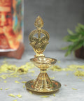 Om Vel Brass Lamp