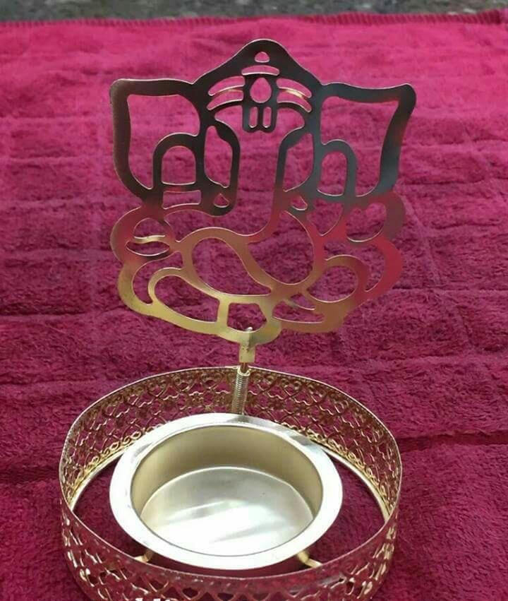 Ganesh Shadow Diya