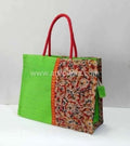 Jute Kalamkari bag -Big