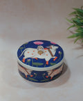 Pichwai art dry fruit box