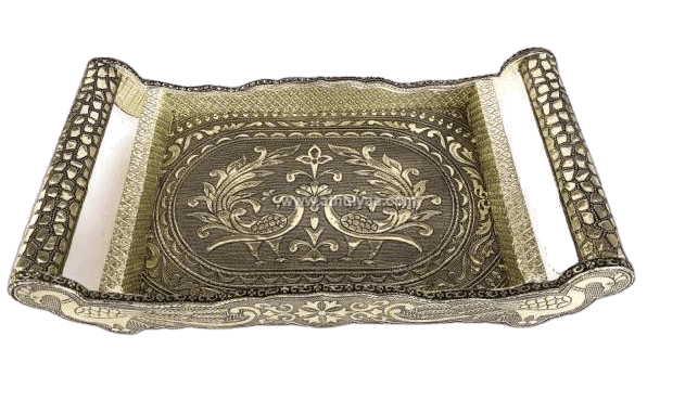 Decorative Tray-6 Glass Set