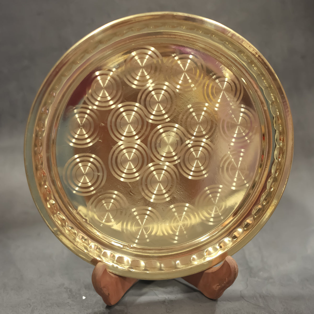Traditional Brass Plate